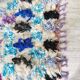 Tapis Boucharouite coloré réversible