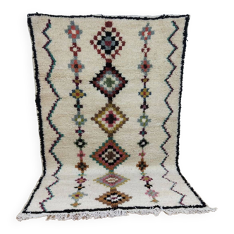 Handmade wool Berber rug 258x164 cm