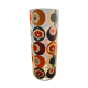 Vase cylinder colorful patterns pop vintage