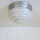 Art Deco Ceiling Lamp / Antique Flush Mount Light / Bauhaus Era Sconce 1930