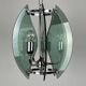 Grey suspension from the mid-century by Veca, Italy, 1980s.