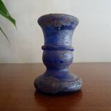 Miniature vase Scavo Seguso Vetri d'Arte iridescent glass Murano 1950