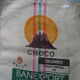 Coffee bag burlap sisal choco colombia
