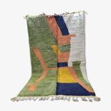 Tapis coloré en lain 250cmx150cm