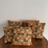 Cousin wool tiles tones beige/orange