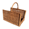 Wicker wooden basket