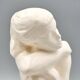 Ceramic Woman Figure, Jihokera Bechyně, 1960s Czechoslovakia