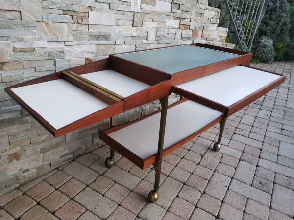 Desserte roulante bar server par Paul McCobb pour Salton Hotray