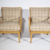 True vintage design armchair by Knoll, lounge style with armrests, 1960s