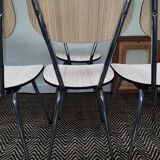 Set of 4 vintage Formica chairs
