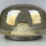 60s 70s ceiling lamp Plafoniere Flush Mount Böhmer Leuchten Germany Glass