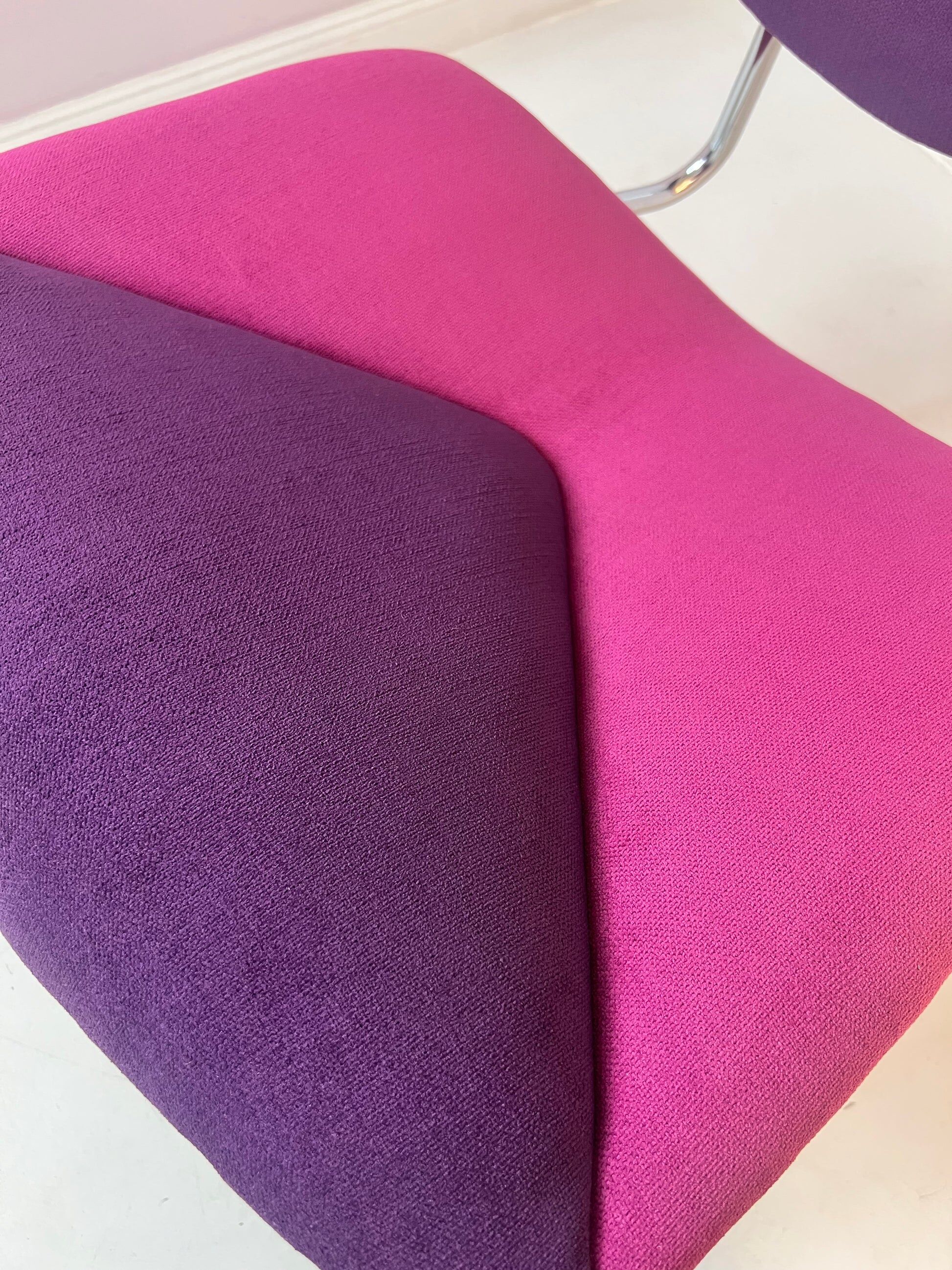 Vermund VL 135 armchair purple pink chrome