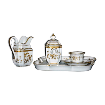 Miniature porcelain service "Old Paris" Napoleon III period