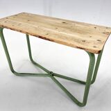 Vintage industrial console table or side table, czechoslovakia