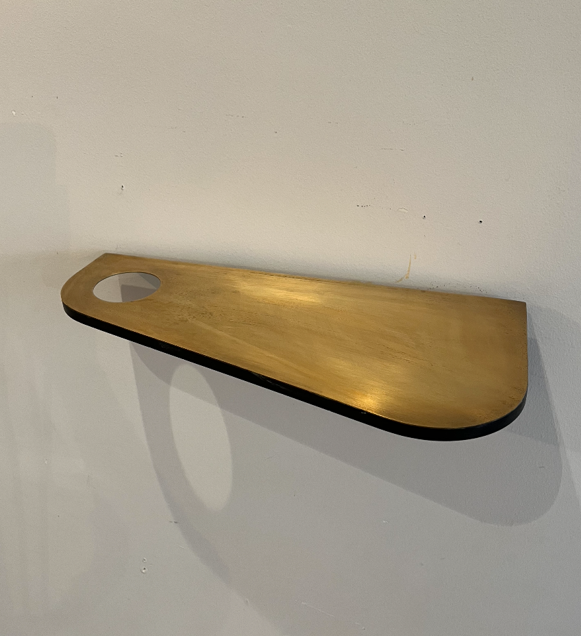Wall shelf Jean in Serax gilded metal