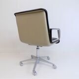 Wilkhahn Delta 2000 leather office chair by Delta Design