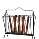 Teak and metal magazine rack 1960