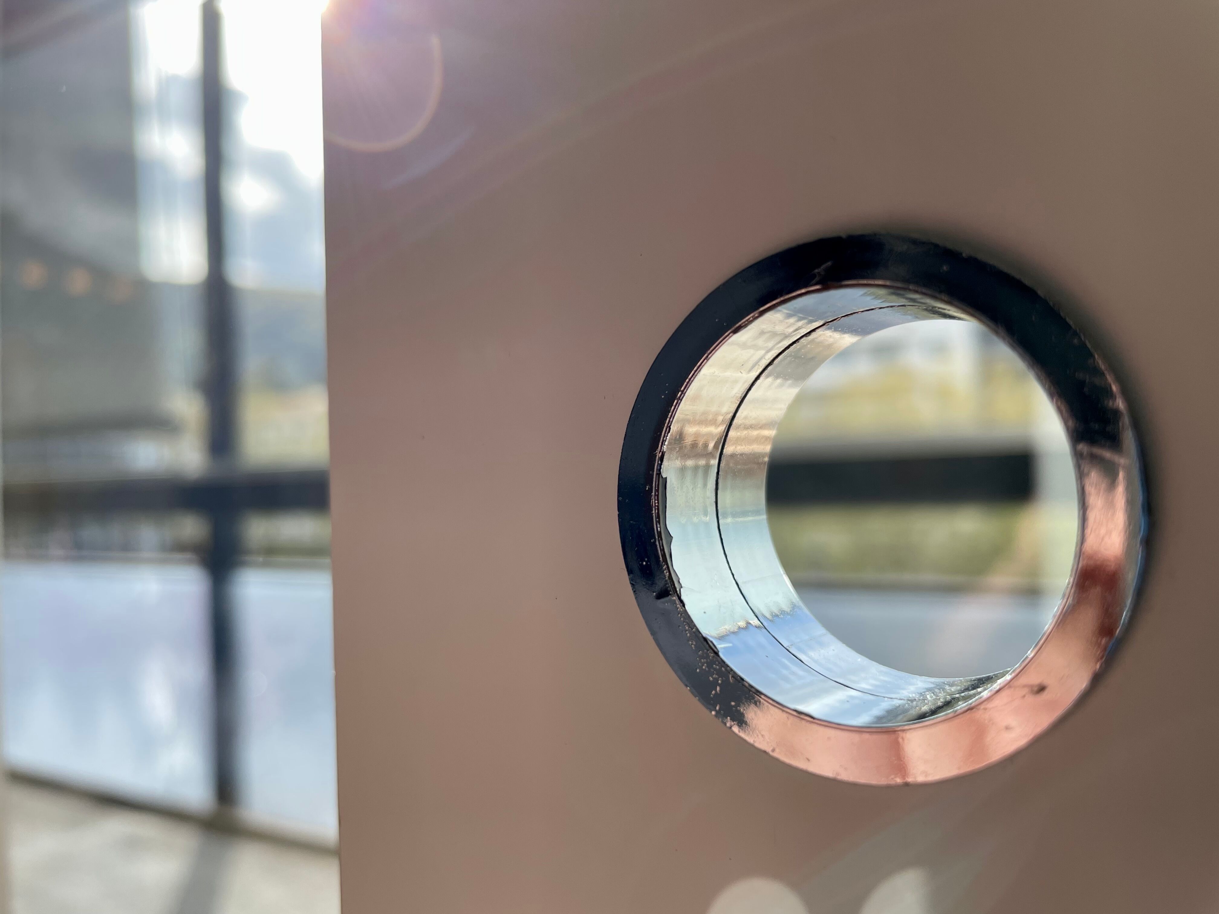 Vintage 70' wardrobe in chocolate / ecru colors