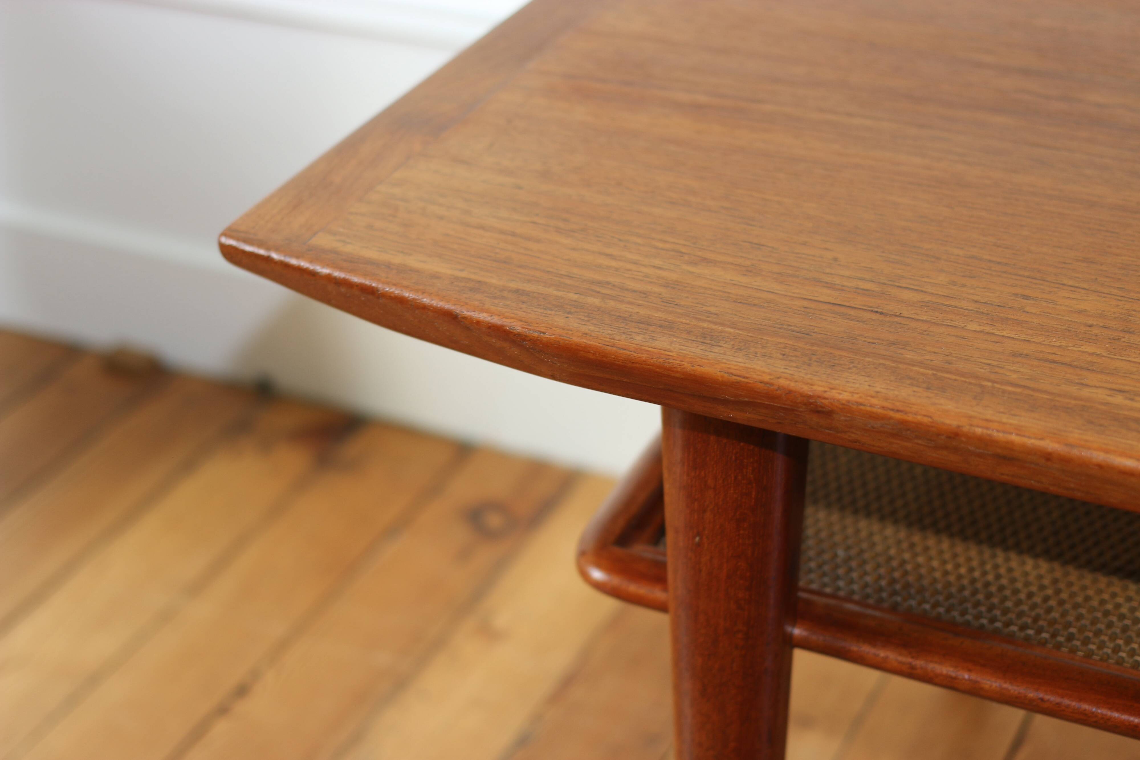 Vintage Scandinavian teak coffee table Swiss Teak 1960