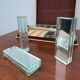 Crystal knife rest Art Deco