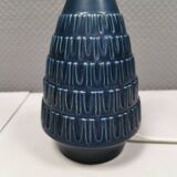 Table lamp from Danish Søholm, model 1011, in blue glaze