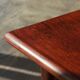 Table basse palissandre et teck massif