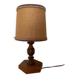 Lampe en bois