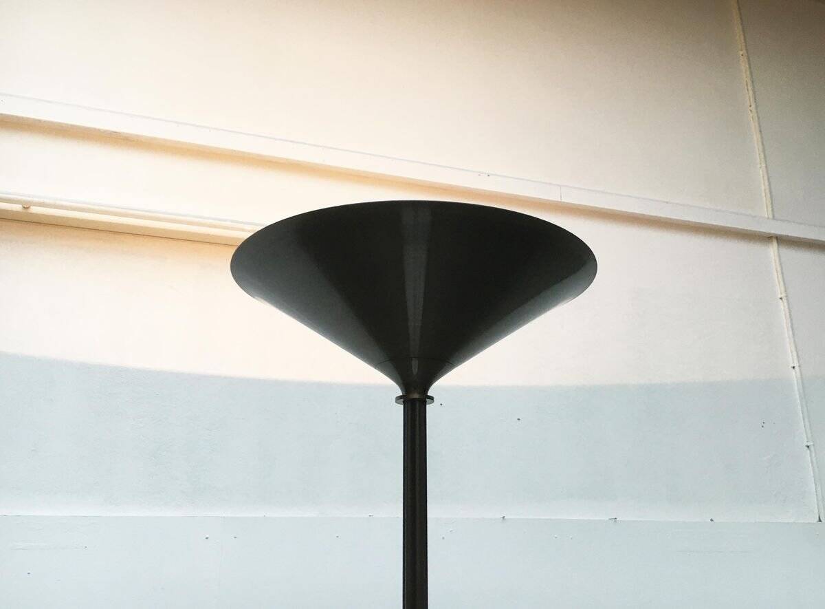 Vintage Italian Postmodern Floor Lamp with Marble Base