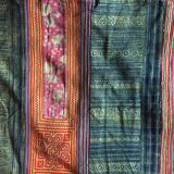 Traditional Indian patchwork bed throw/sofa 140*190