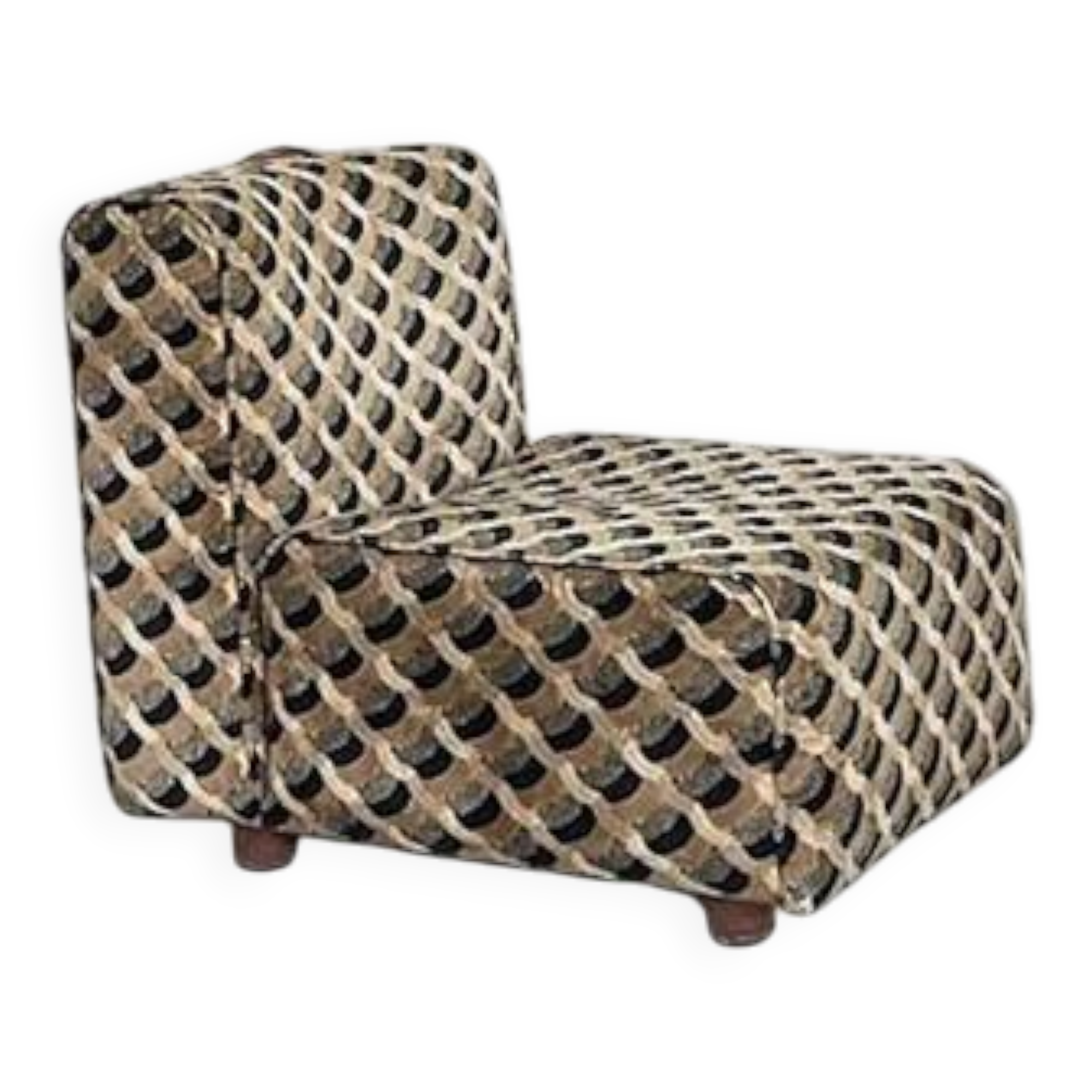 Fauteuil modulable italien de Tito Agnoli des années 1960.