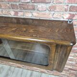 Vitrine Art déco rénovée, Pologne années 1940