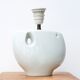 Freeform porcelain lamp from Virebent, 70s