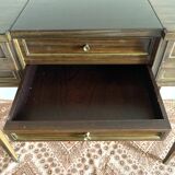 Dressing table, Louis XVI style mahogany side desk