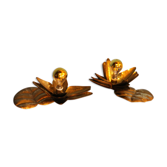 Lamps "Nénuphar" Italy 1950s