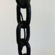 Large Brutalist Iron Floor Lamp
