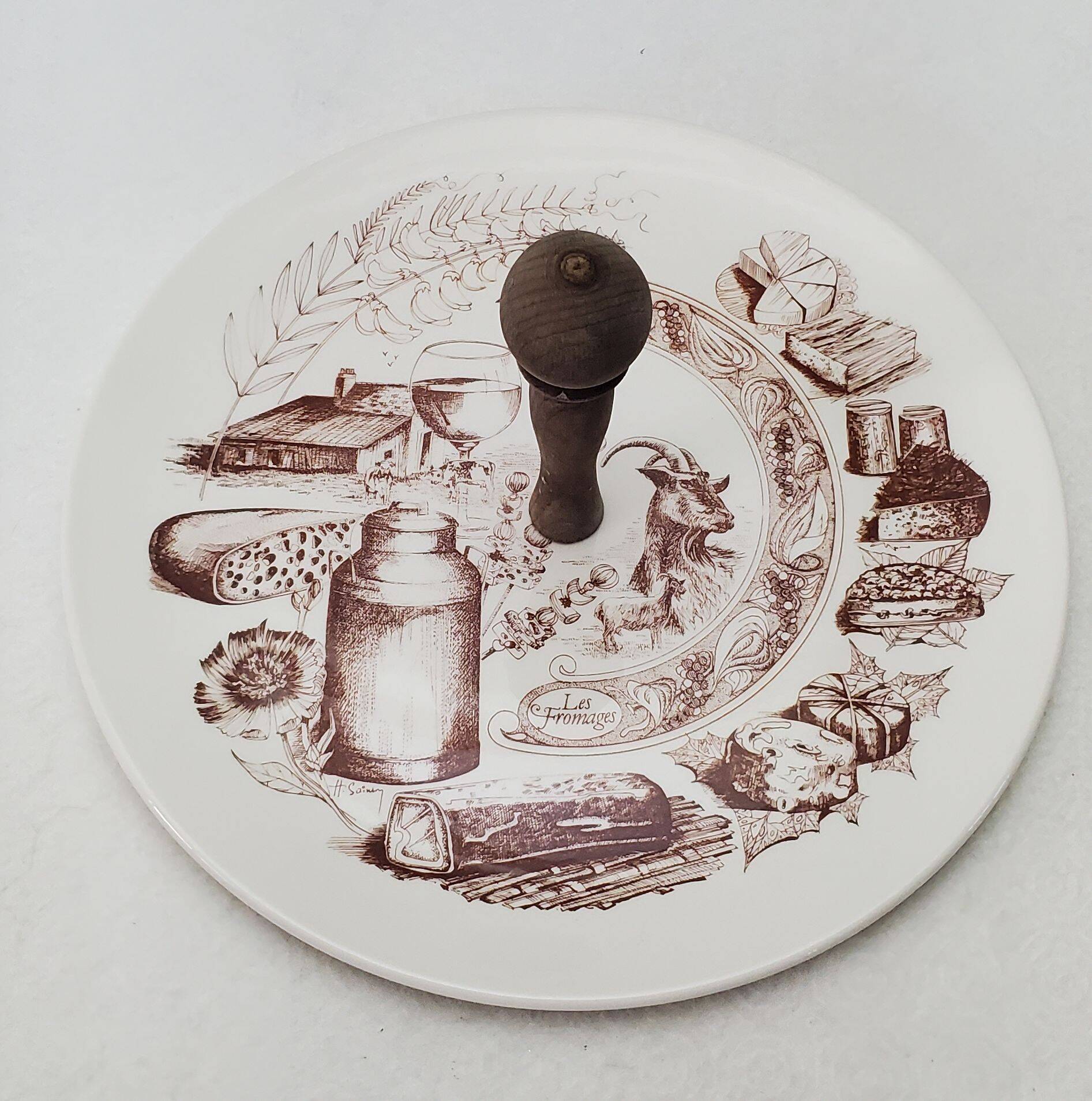 Cheese board Gien France