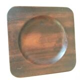 Vintage trinket bowl in solid wood