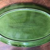 Vintage Longchamp green fish dish