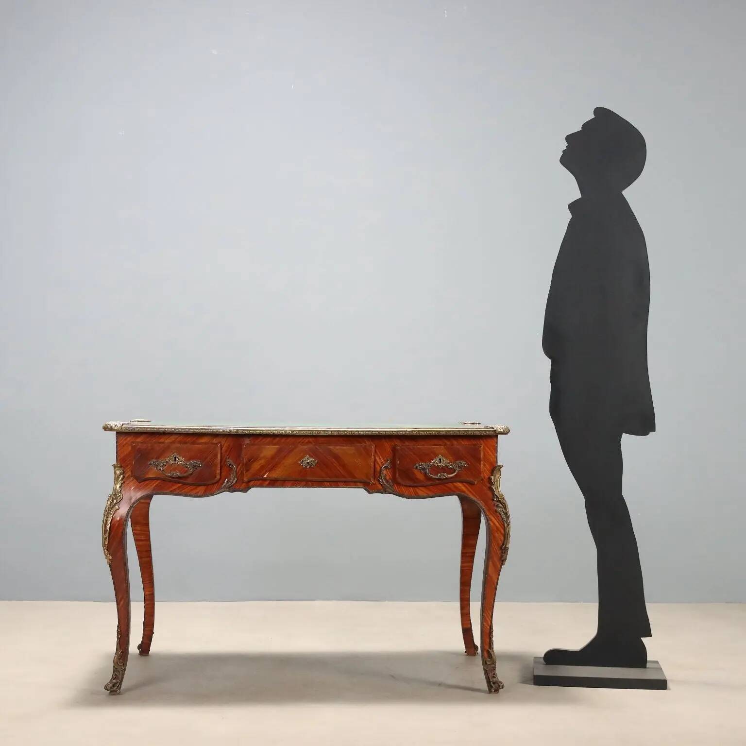 Napoleon III style rosewood desk