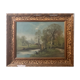 Oil on canvas by Lucien Henry