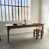 Oak farm table 220 cm