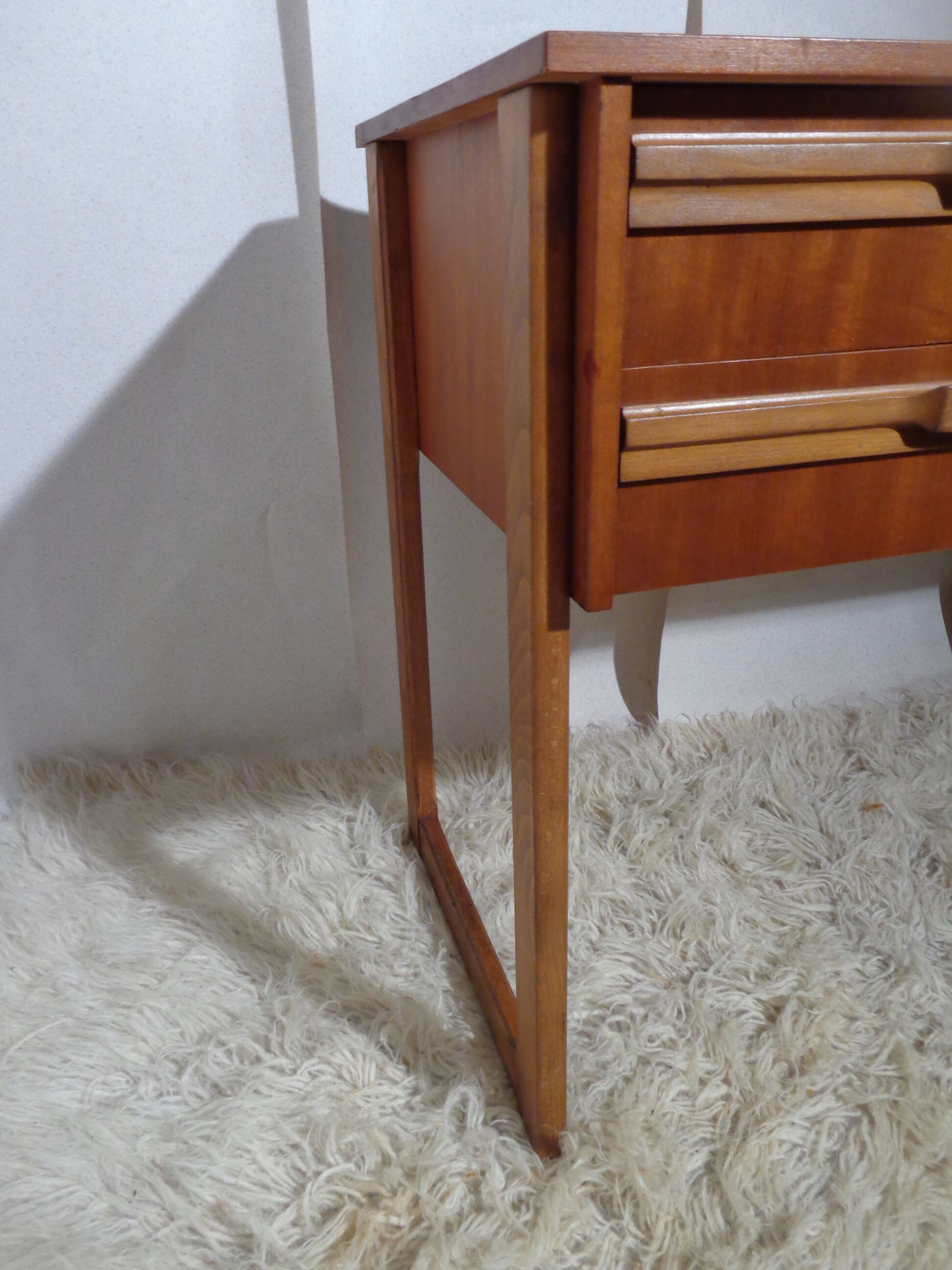 Vintage office from the 50s foot sled teak