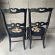 Pair of old nurse's chairs from the Napoleon III period