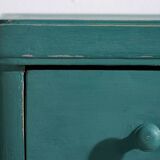Ancienne commode de chambre vert émeraude (c.1920) #4