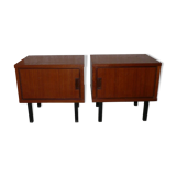 Pair of nightstands 60s