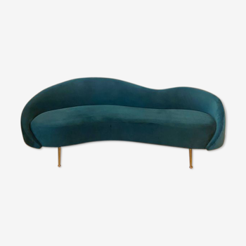 Nv Gallery Astoria oil blue sofa