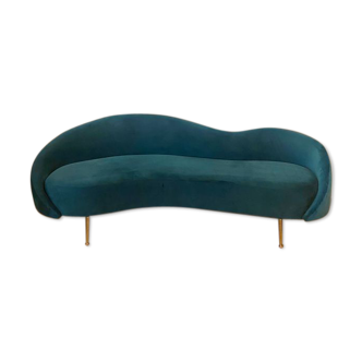 Nv Gallery Astoria oil blue sofa