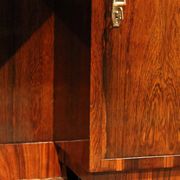 Art Deco Veneer Writing Desk or Vanity Table, 1920s