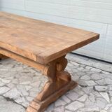Table de ferme monastère en chêne