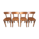 4 bistro chairs 1960
